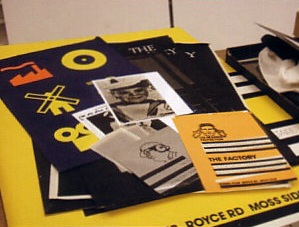 Selection of early works for Factory Records