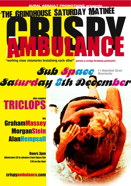 Crispy Ambulance live at The Grindhouse, Mancheser, 8 December 2007