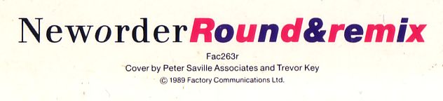 FAC 263r Round & round; back cover detail