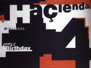 FAC 51 The Hacienda Fourth Birthday Poster
