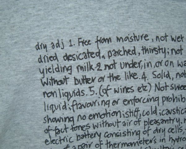 DRY 201 'Definition' T-Shirt