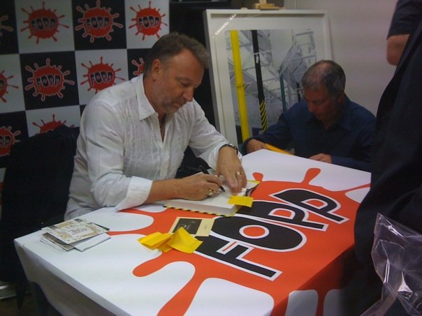 The Hacienda - How Not To Run A Club by Peter Hook; Hooky at the Fopp book signing on 9 October 2009
