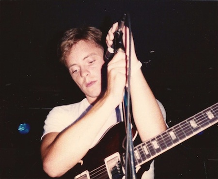 New Order live at FAC 51 The Hacienda 13 July 1983 [photo credit: Rob Pearce]