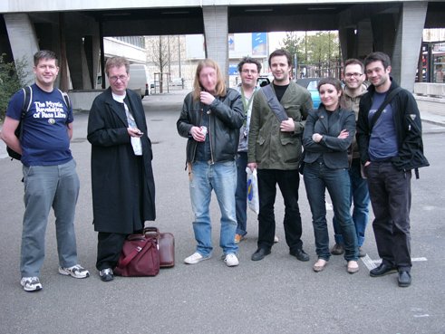 Nuits Sonores 2005; John Cooper, Tony Wilson, Matt Carroll and the Nuits Sonores team