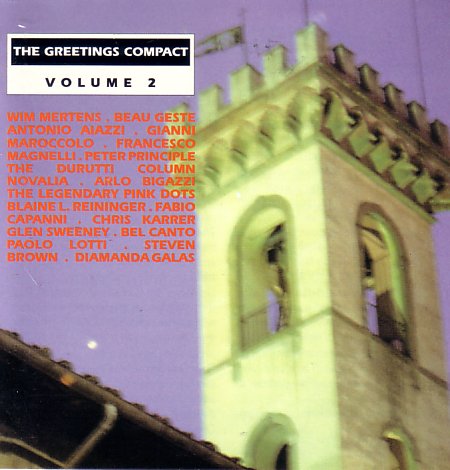 The Greetings Compact Volume 2 [MASO CD 90014]; front cover detail