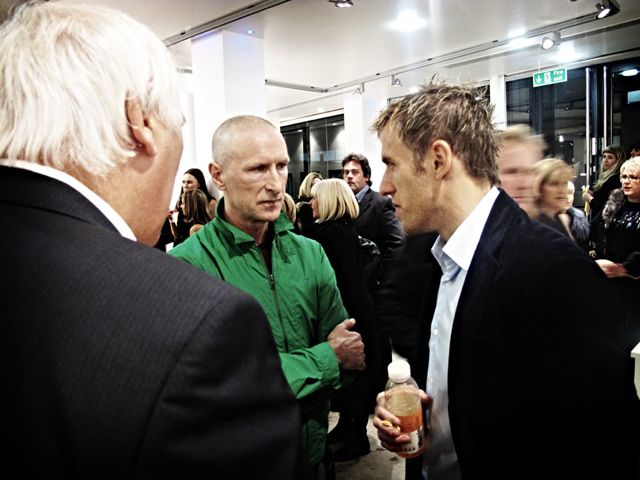 Central Station Design Paint Coronation Street Part 1; Pat Carroll, Phil Neville and Neville Neville