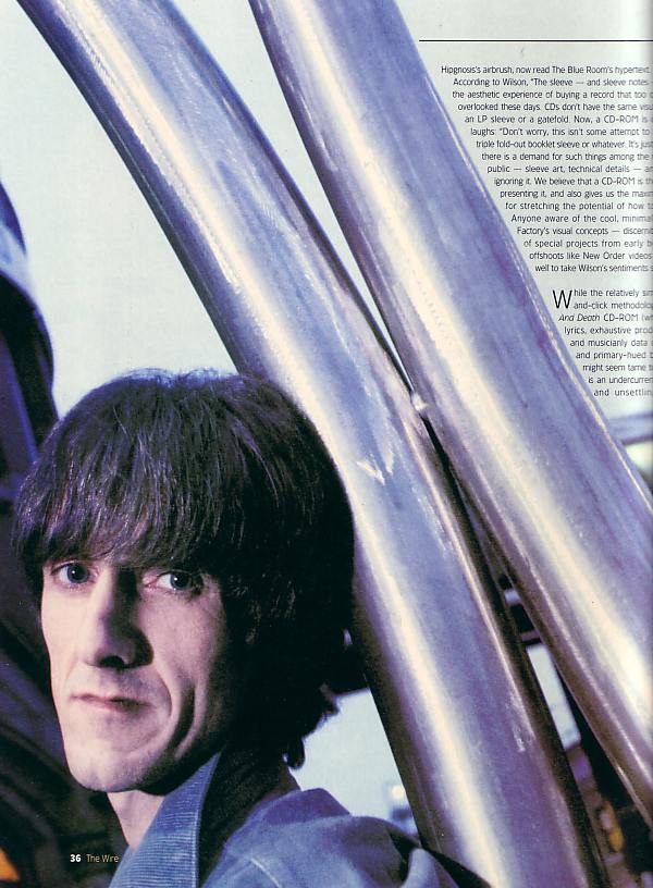 The Wire December 1995 - Durutti Column cover stars and full story