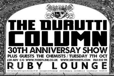 The Durutti Column live - Ruby Lounge, Manchester, Tuesday 7 October 2008