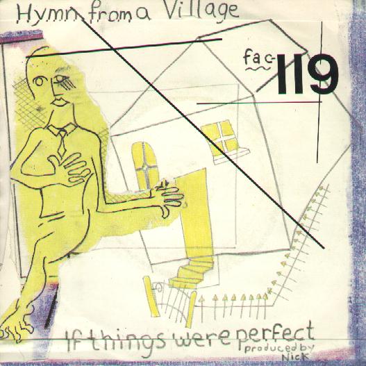 James - FAC 119 Hymn From A Village 7-inch back cover