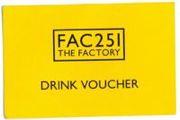FAC 251 Drinks voucher