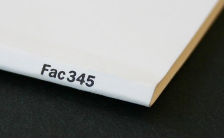 FAC 345 PALATINE / The Factory Christmas Gift 1991; spine detail showing Factory catalogue number