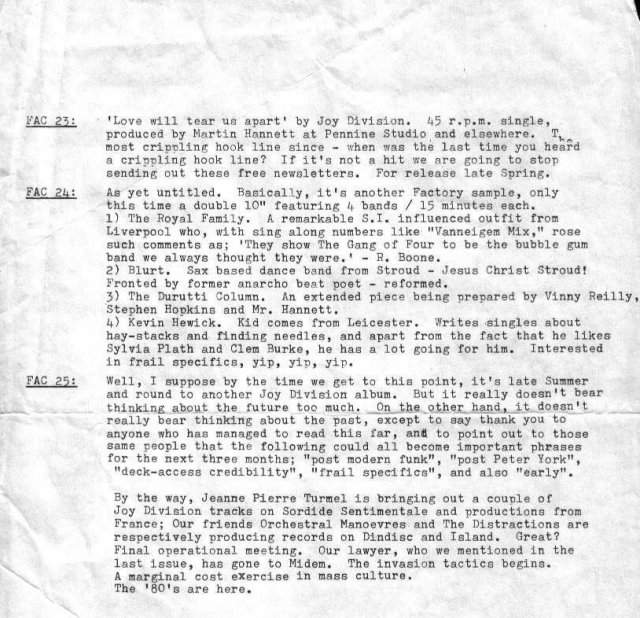 FACT 24 (and FAC 23 and FACT 25) hand-typed press release