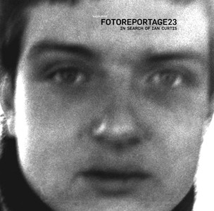 Fotoreportage23: In Search of Ian Curtis; front cover graphic detail