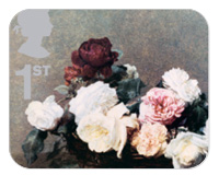 Classic Album Covers Royal Mail Stamps - Power, Corruption & Lies by New Order, designed by Peter Saville
