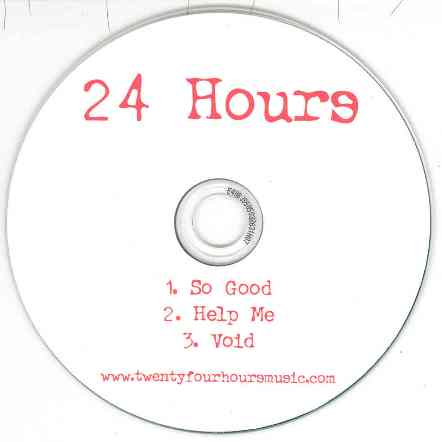 Twenty Four Hours > Live at The Kings Arms Salford, Sunday 11 December 2005; 3 track promo cd sold at the gig
