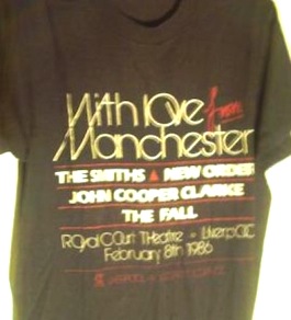 FAC 152 'With Love From Manchester' t-shirt