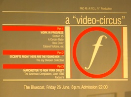 FACT 46 VARIOUS ARTISTS The Video Circus (Liverpool)